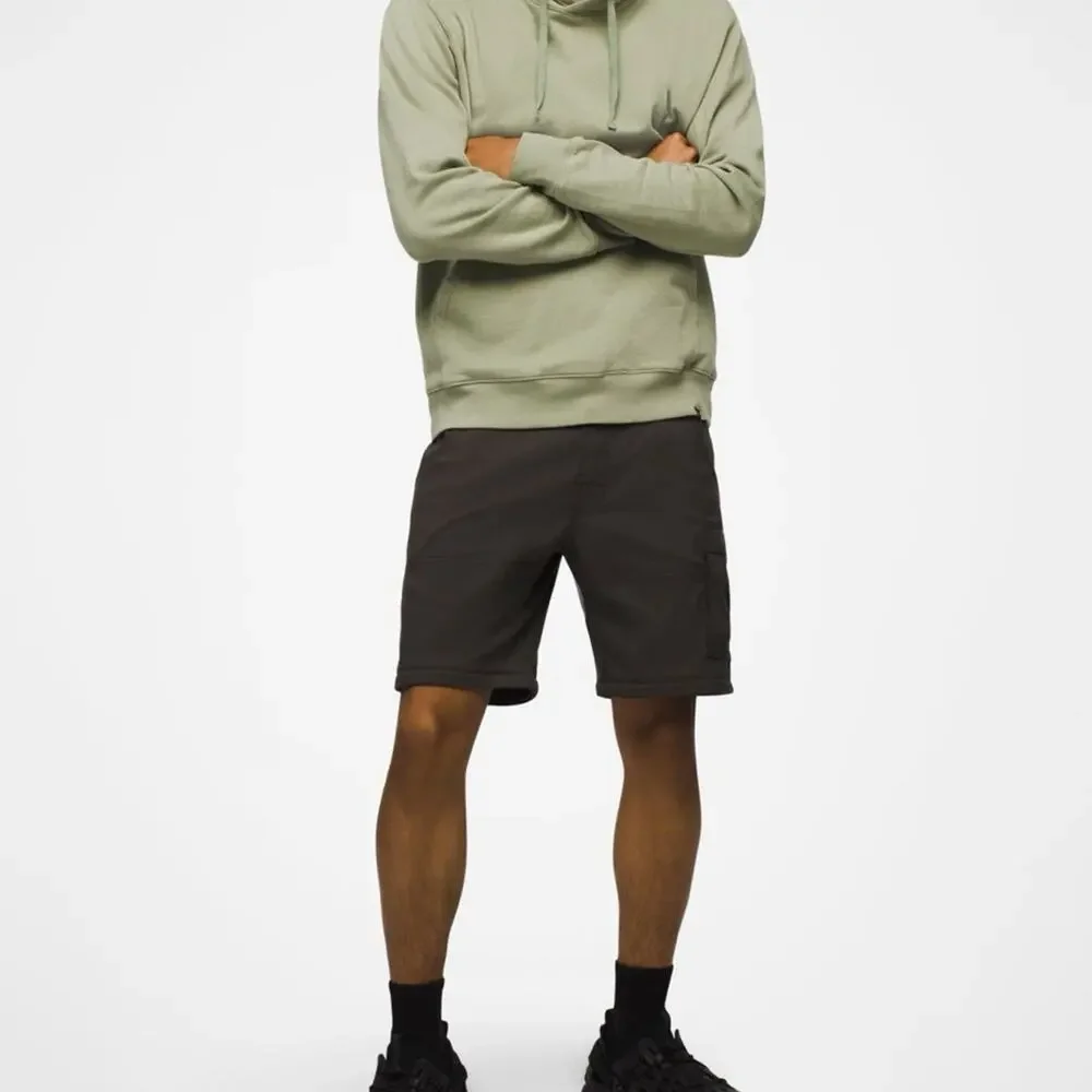 MENS PRANA Dark Grey Convertible Outdoor Straight Leg Pants Zip Shorts 28 30